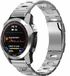 By Qubix Qubix Titanium schakelband - Zilver - 22mm Quickfit - Geschikt voor Garmin Quatix 8 - 47mm