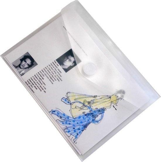 EXXO-HFP A6 Documentenmap - Landschap - Klittenband - Kleurloos - 200 stuks