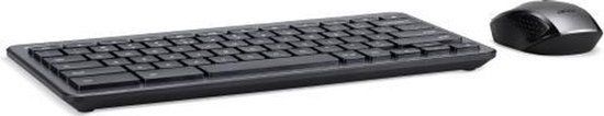 Acer GP.ACC11.011 Toetsenbord en Muis Set RF Draadloos Frans AZERTY Chroom