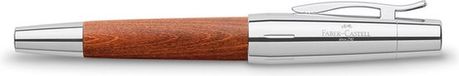 Faber-Castell Vulpen E-motion Chroom/Bruin Perenhout B