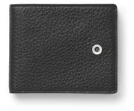 Graf von Faber-Castell Portemonnee cashmere portemonnee groot, zwart, 118715, zwart