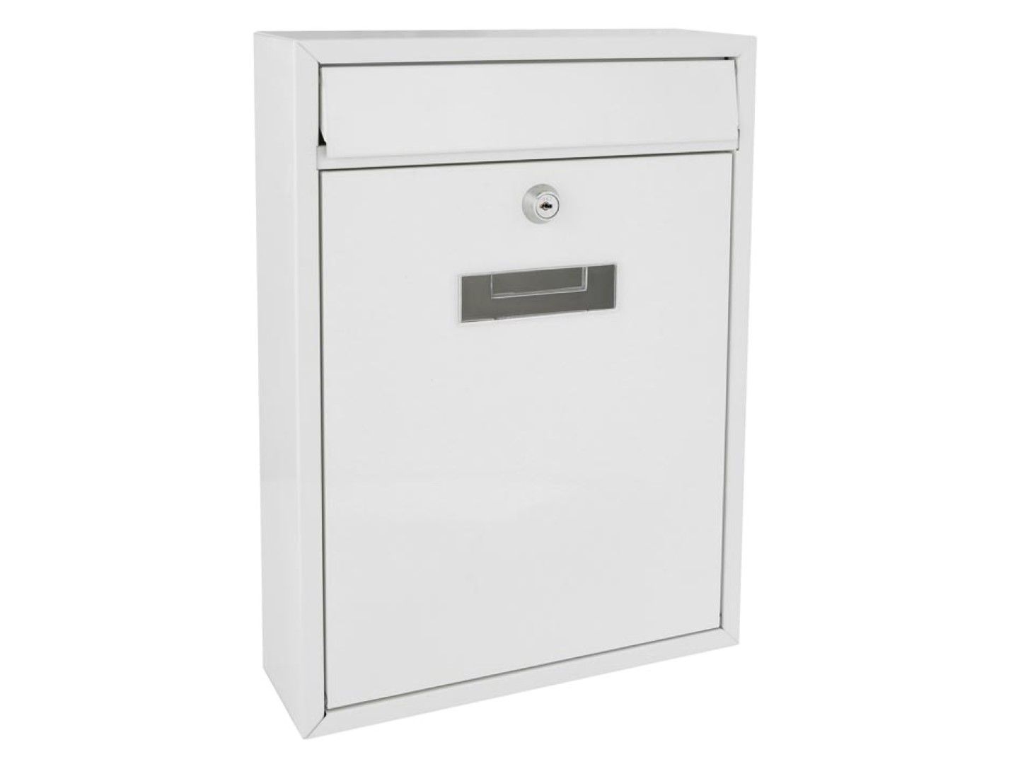 Toolland Brievenbus - Gegalvaniseerd staal - Wit