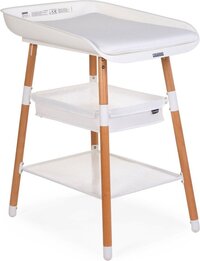 Evolux Verzorgingstafel - Naturel Wit - Commode - Hout - 80x60x197.30 cm