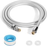 Benza Ibenzoa® Doucheslang van 2 meter met anti-knik bescherming en flexibele hogedruk PVC buis voor badkamer
