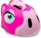 Kinderfietshelm Crazy Safety - Kinderfietshelm - Roze Paard - Maat S - 49/55 cm