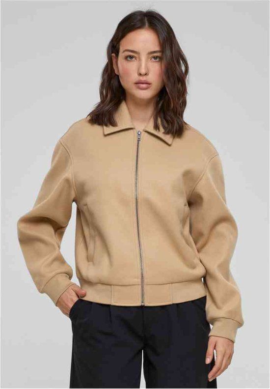 Urban Classics Ladies Boxy Jacket - Beige - XL