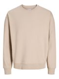 JACK&JONES JJEACE SWEAT CREW NECK Heren Sweater L Katoen Moonbeam