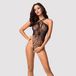 Obsessive Teddy webpatroon - Erotische Body - One Size - Zwart