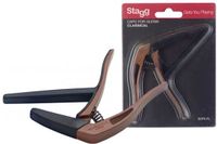 Stagg Gitaar Capo Klassiek Akoestisch SCPX-FL DKWOOD