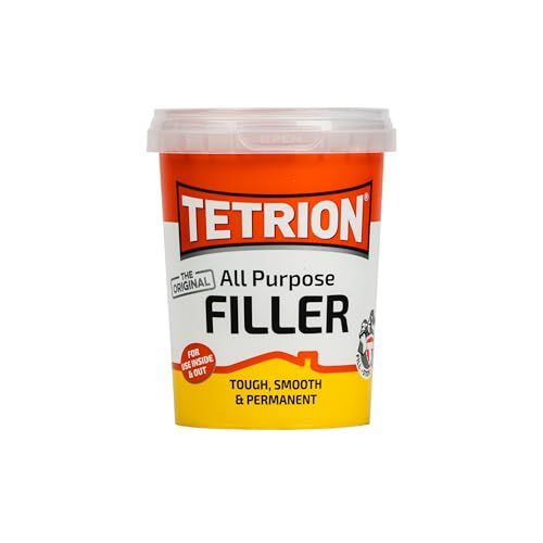 Tetrion SuperFill Universele Stopverf en Kit - Voor Duurzame Reparaties van Gips, Hout, Steen & Beton - Ideaal voor Binnen en Buiten 600 g