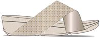 FitFlop Dames sleehakken Lulu Crystal-Mix