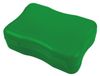 Lunchbox Wave, groot - Boîte à lunch avec fermeture à clip pour enfants, adaptée à l'école et à la garderie - vert tendance, en plastique PP