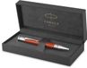 Parker Duofold balpen | Classic Big Red Vintage | Medium punt met zwarte navulling | Premium geschenkdoos
