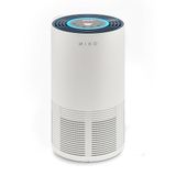 MIKO Luchtreiniger voor thuis, grote kamerbedekking tot 1450 m² | H13 True HEPA met PM2.5-sensor, automatische functie, 4 ventilatorsnelheden - Verwijdert tot 99,97% van de allergieën, astma, rook