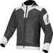 LS2 Bolton Air waterdichte motorfiets textieljas - Groen/grijs - Maat M