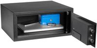 HomeSafe HV24E Notebook Laptopkluis - Elektronische Safe voor Laptop & Tablet - Brede Meubelkluis met Codeslot - 40cm Breed - Veiligheid voor Thuis & Kantoor - Antraciet - Inclusief Noodsleutels & Montagebouten - Ideaal voor Airbnb & Studenten