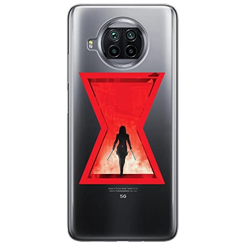 ERT GROUP mobiele telefoonhoesje voor Xiaomi REDMI NOTE 9T - Black Widow 009