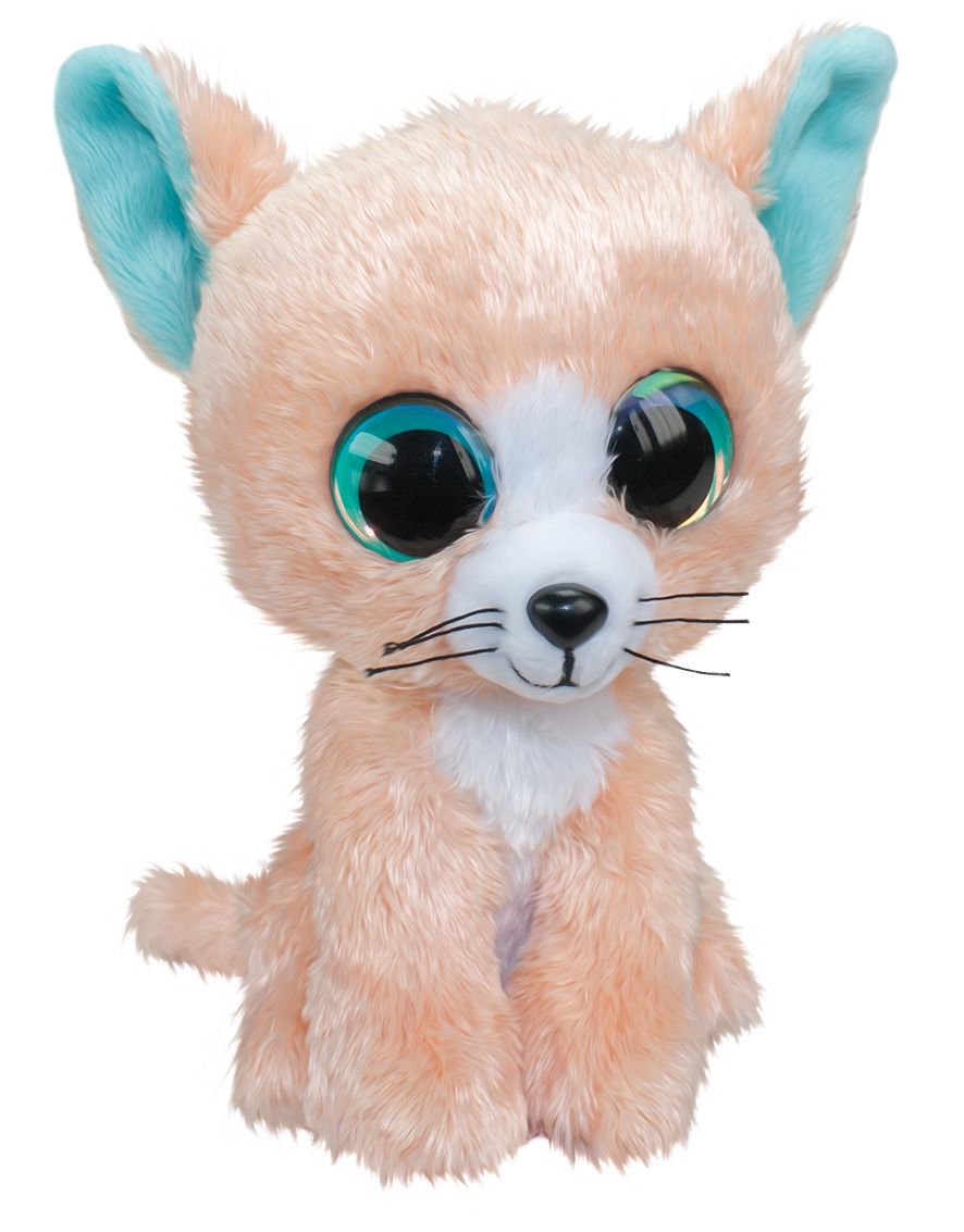 Lumo Stars Cat Peach Classic Plush Toy - 15cm