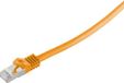 S-Impuls S/FTP CAT7 10 Gigabit Netzwerkkabel / orange - LSZH - 0,50 Meter