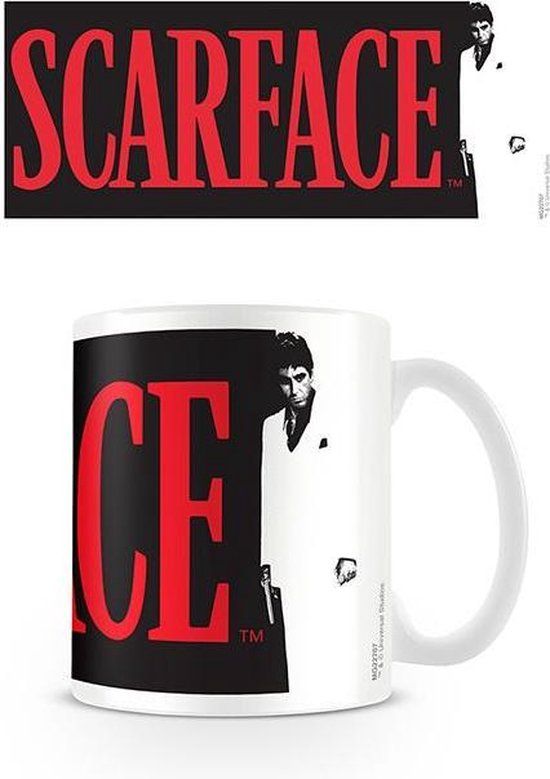 Cartoon Scarface Logo Mok