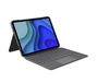 Logitech Folio Touch - iPad Pro 11" (2nd/3rd/4th gen) - Italiaans - Grijs