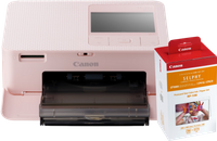 Canon SELPHY CP1500 Roze + RP-108 Papier/Inkt Set