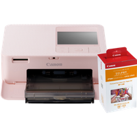 Canon SELPHY CP1500 Roze + RP-108 Papier/Inkt Set