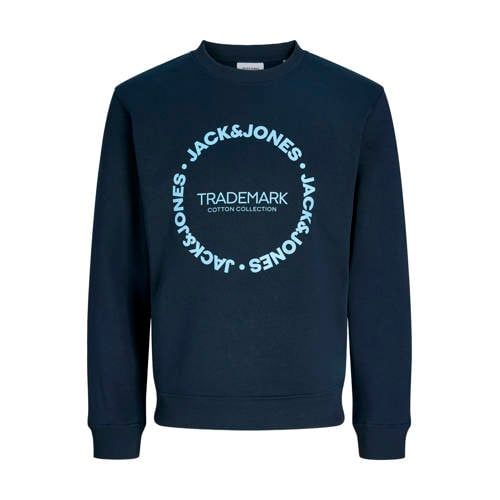 JACK&JONES JUNIOR Jongens Trui - Navy Blazer - Maat 164