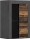 Xonox.Home Vitrinekast Jam Matera replica / Oude houten replica B/H/D: 184x60x35 cm
