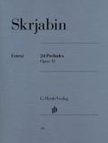 24 G. Henle Verlag 24 Préludes op. 11