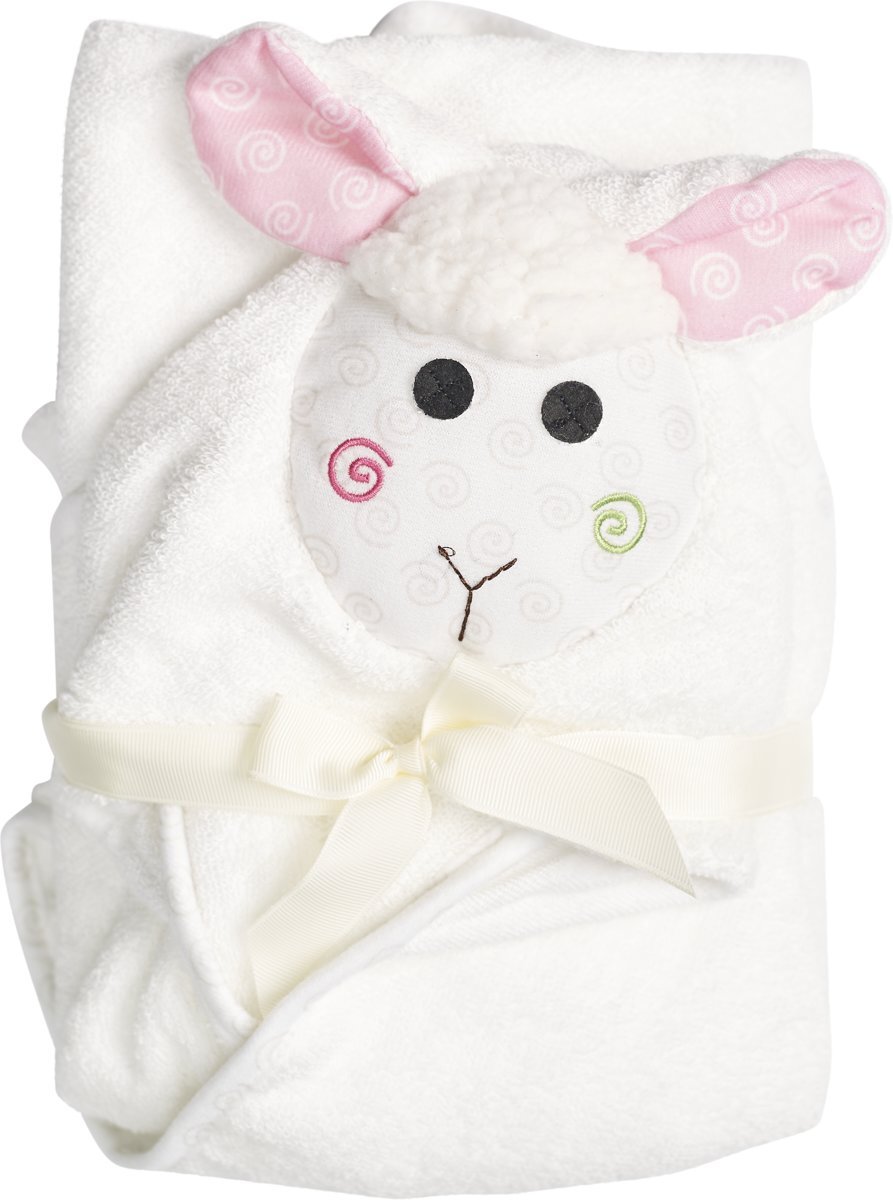 Zoocchini Baby Badcape Lola the Lamb wit