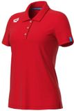 Arena Damespolo Team Solid Rood Maat S
