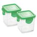 Genius Nicer Dicer Quick opvangbak incl. vershouddeksel in groen 200ml (4 delen)
