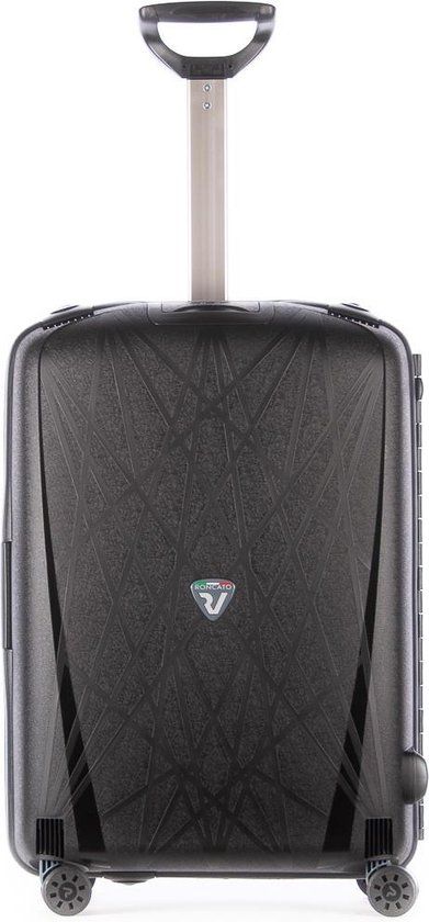 Roncato Light 4 Wiel Trolley 68 cm - Zwart - Hardcase