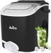Aviro Infinity Goods IJsblokjesmachine - 1,3L - Met IJsschep - Zelfreinigingsfunctie - 12KG / 24U - 9 Blokjes / 6 Min - Zwart