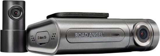 Road Angel Halo Pro64 Dashcam voor Auto - 1520p Full HD - Dual Dashcam - 64GB SD - Nachtzicht