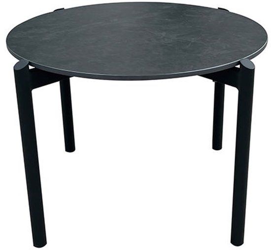Oosterik Home Castle Rock lounge tafel midnight grey dia. 67 cm