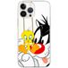 ERT GROUP mobiel telefoonhoesje voor Xiaomi REDMI 10 origineel en officieel erkend Looney Tunes patroon Sylvester & Tweety 002, gedeeltelijk bedrukt