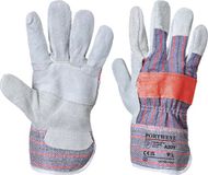 Portwest Klassieke Canadian Rigger handschoen - Grijs - XL