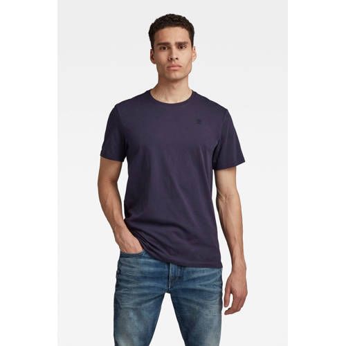 G-Star RAW T-shirt - Sartho Blue - Biologisch Katoen