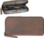 Ruitertassen Portefeuille pour femme en cuir 19 x 10 cm, fermeture à glissière, 12 compartiments pour cartes, marron ranger 732621