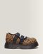 Dr. Martens Cuir Babies Buzz À Imprimé Léopard Chaussures en Tanné, Taille : 39