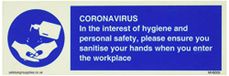 CORONAVIRUS Handdesinfectiemiddel
