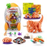 ZURU Smashers Dino vs Aliens Medium (Triceratops) Toy Figure Set