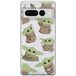 ERT GROUP mobiel telefoonhoesje voor Google PIXEL 7 PRO origineel en officieel erkend Star Wars patroon Baby Yoda 029 optimaal aangepast aan de vorm van de mobiele telefoon, gedeeltelijk bedrukt
