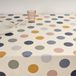 Belum Vlekbestendig tafelkleed 150 x 150 cm Cirkels Multicolour Katoen