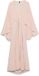 VERO MODA VMELLIANA LS CAPE PLISSE ANKLE DRESS EXP Maxi jurk Dames XS Veiled Rose Lange mouw