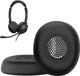 kwmobile 2x oorkussens geschikt voor Jabra Evolve 2 30 - Earpads voor koptelefoon in zwart