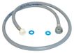 SOMATHERM FOR YOU - Rallonge d'alimentation, pour machine à laver, raccords droits M-F, longueur 1,5 m, tuyau thermo-gommé, compatible avec flexibles, écrou tournant 20/27, installation facile
