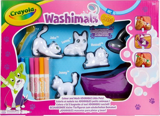 crayola Washimals Huisdieren